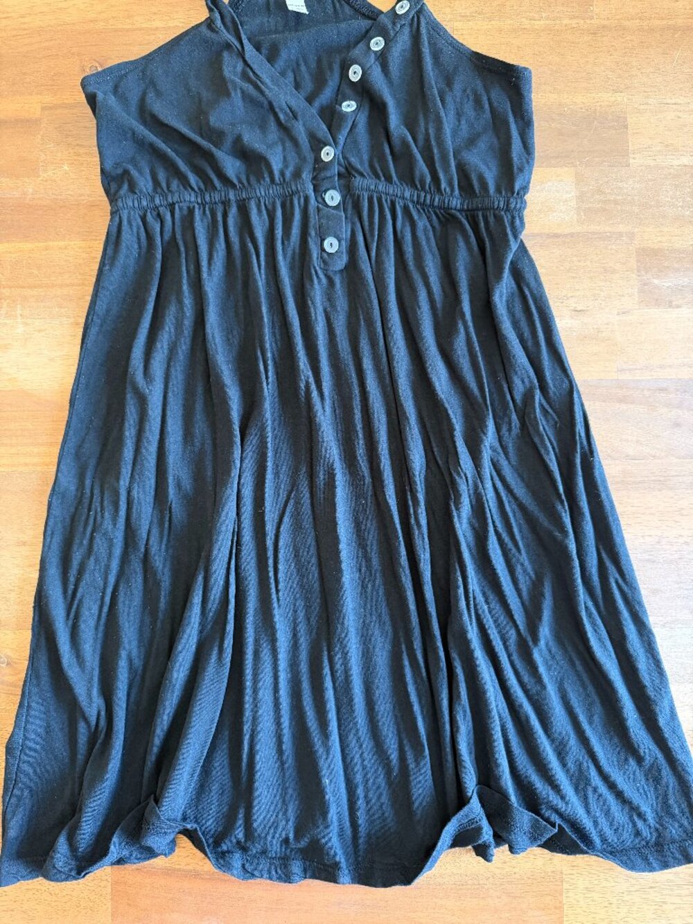 Tresics Black Halter Swing Dress Size Medium